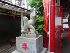 川崎稲荷社の狛犬