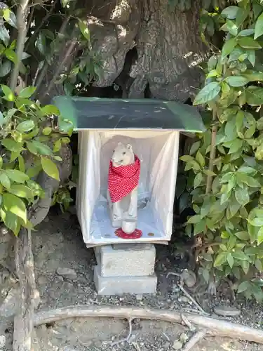 浅香山稲荷神社の狛犬