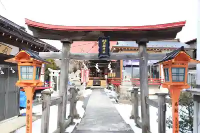 大鏑神社の鳥居