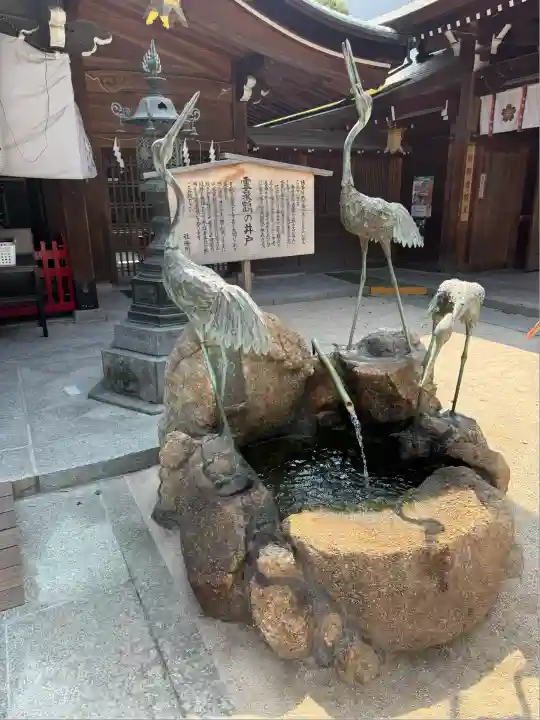 櫛田神社の手水舎