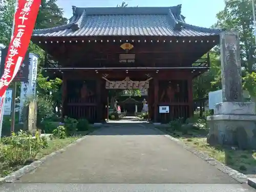 佐竹寺の山門