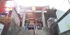 石川町諏訪神社の鳥居