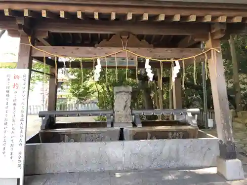 鹿嶋神社の手水舎