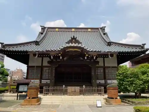 日蓮宗　浄運寺の本殿