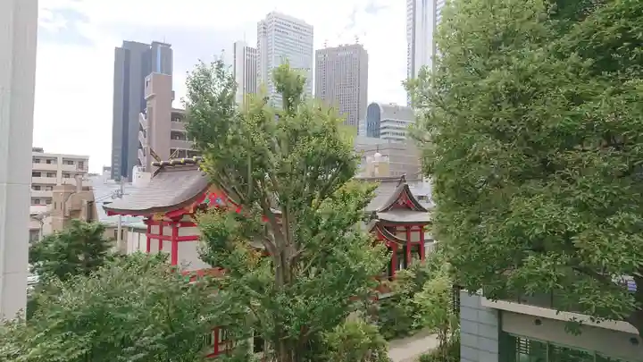 成子天神社の景色