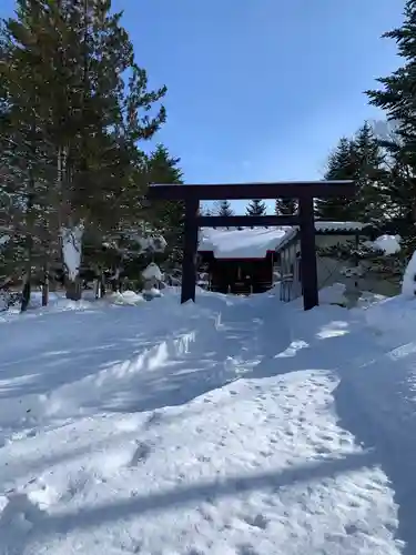 豊滝神社の鳥居