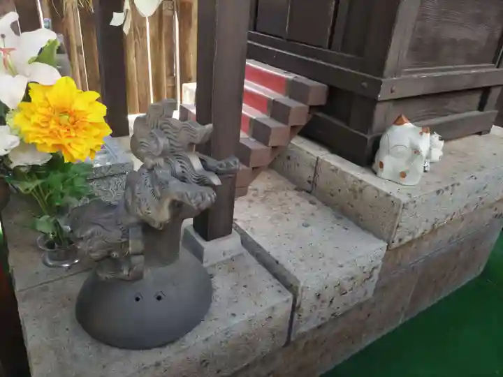 幸町辨財天の狛犬