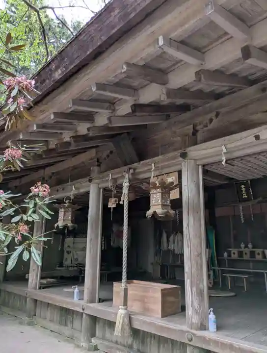 吉野水分神社(吉野町)の本殿・本堂