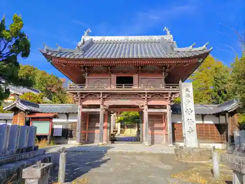 妙仙寺の山門