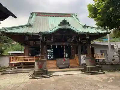 佐奈田霊社の本殿・本堂