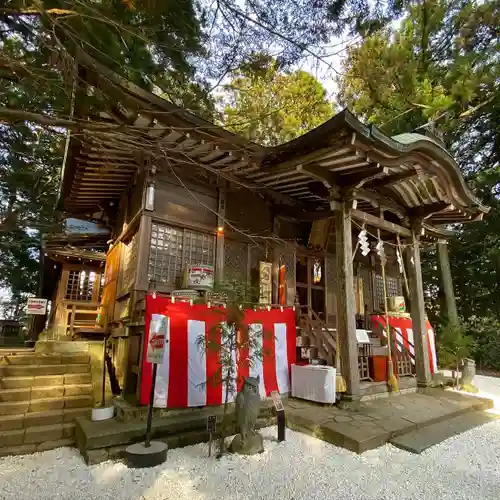 鷲子山上神社の本殿・本堂