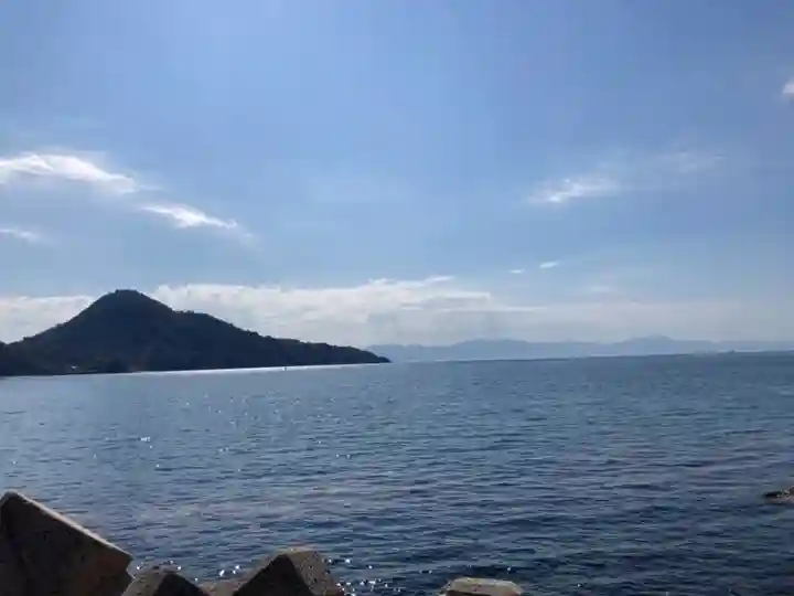 龍王神社の周辺