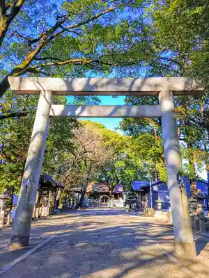 神明社(土器野神明社)の鳥居