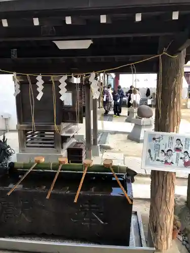 高靇神社の手水舎