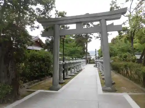 伊和志津神社の鳥居