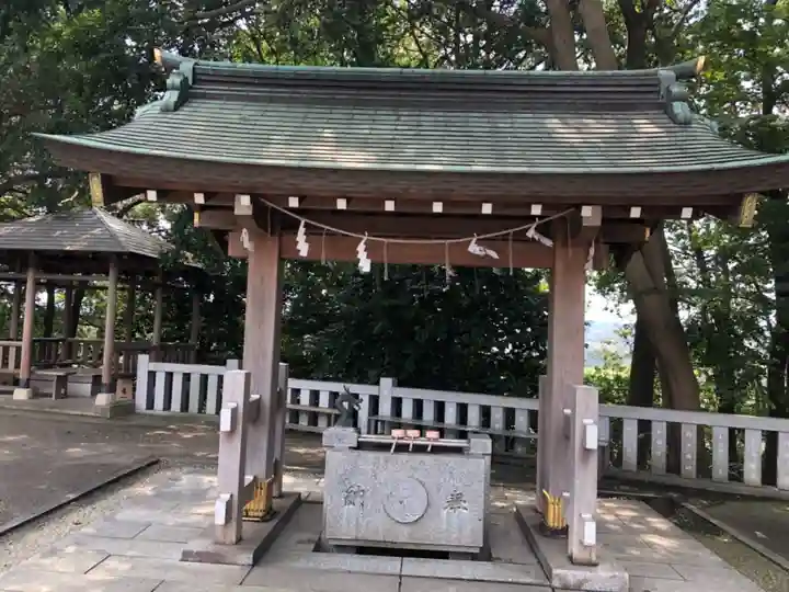 神鳥前川神社の手水舎