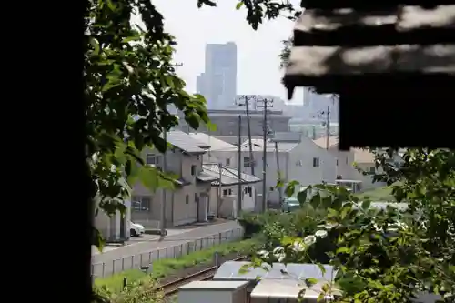 麓山神社の景色