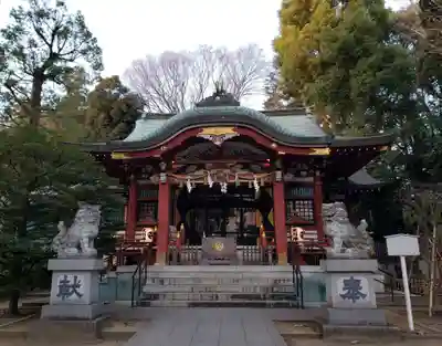 中野氷川神社の本殿・本堂
