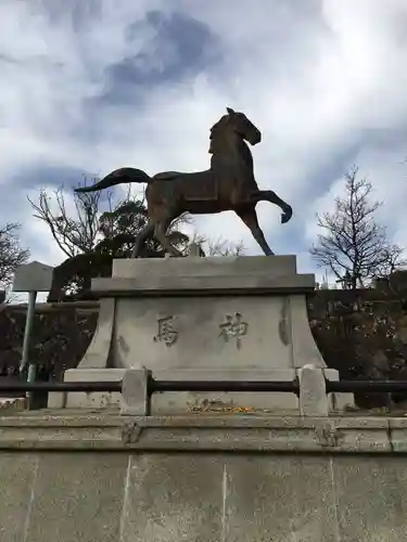 岡崎天満宮の狛犬