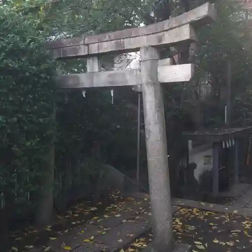 櫻田神社の鳥居