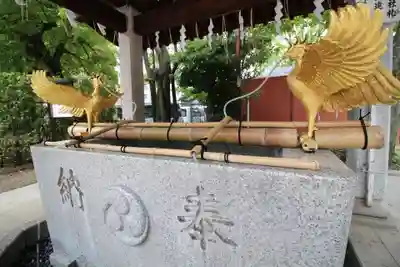 富岡八幡宮の手水舎