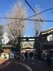 湯島天満宮の鳥居