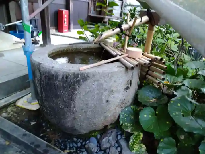 元慶寺の手水舎