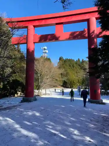 砥鹿神社（奥宮）の鳥居