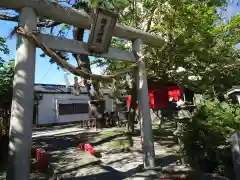 辨天神社の鳥居