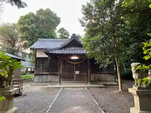 加和良神社の本殿・本堂
