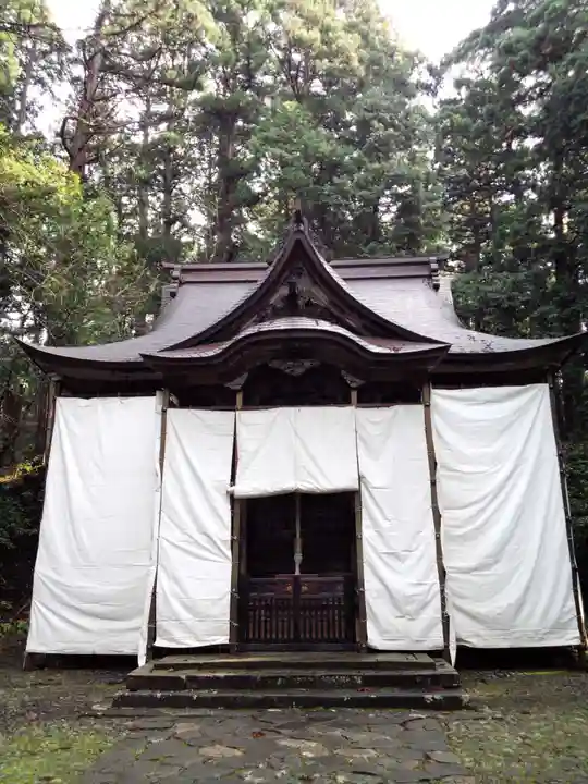平泉寺白山神社の本殿・本堂