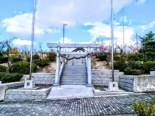 山祇社（一ツ屋山祇社）の鳥居