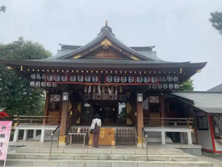 中野沼袋氷川神社の本殿・本堂