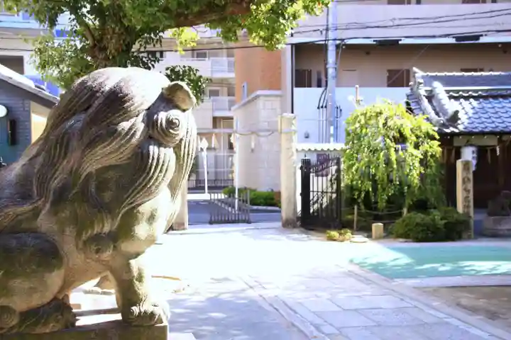 天神社の狛犬