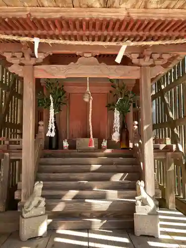 吾那神社の本殿・本堂