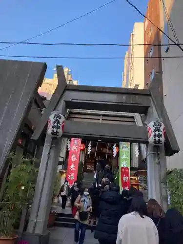 烏森神社の鳥居