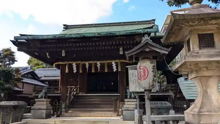 五條天神社の本殿・本堂