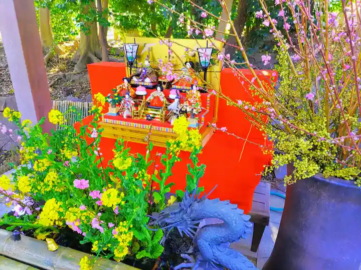 東海市熊野神社の手水舎