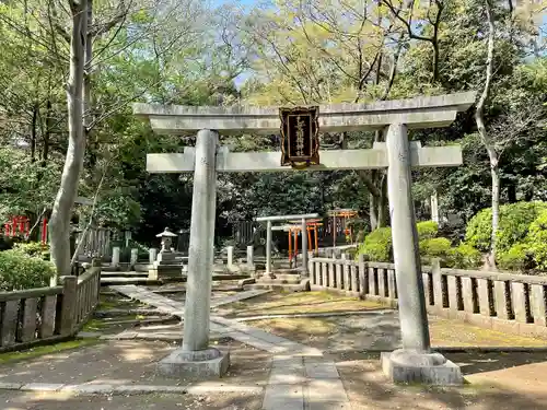 乙女稲荷神社の鳥居