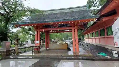 富士山本宮浅間大社の手水舎