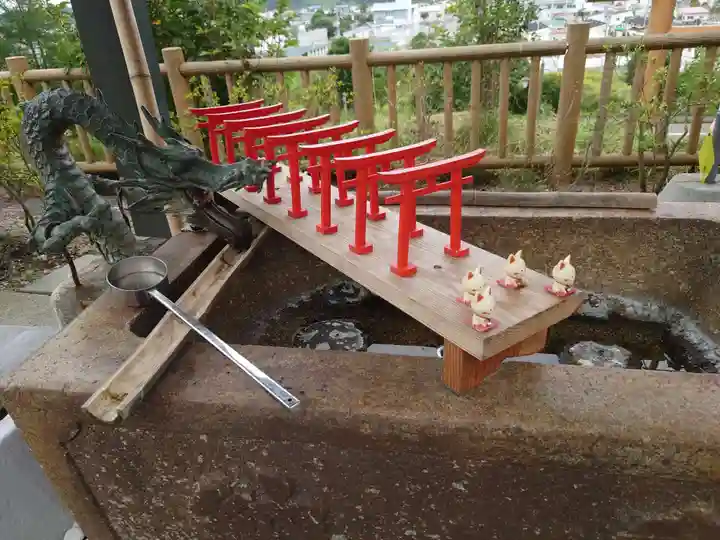 浦幌神社・乳神神社の手水舎