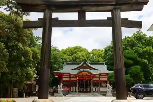 石園座多久虫玉神社の鳥居