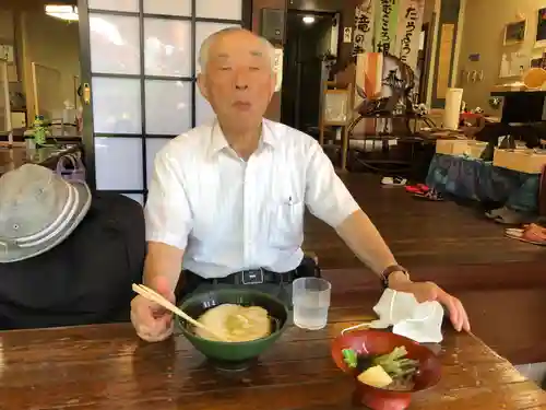 日石寺の食事