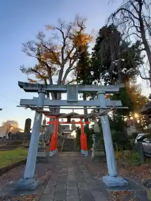 多田野本神社の鳥居