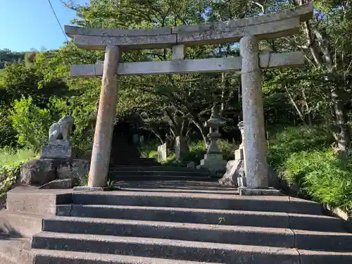 櫛梨神社の鳥居