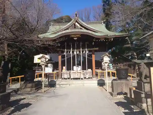 鎮守氷川神社の本殿