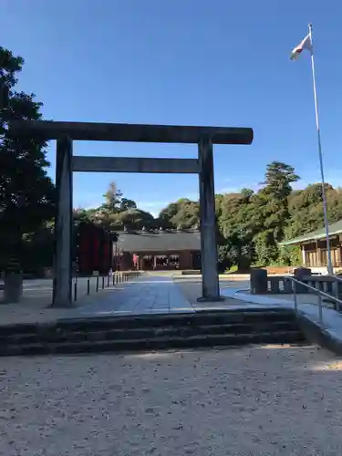 松江護國神社の鳥居