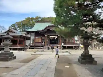 葛飾八幡宮の本殿・本堂