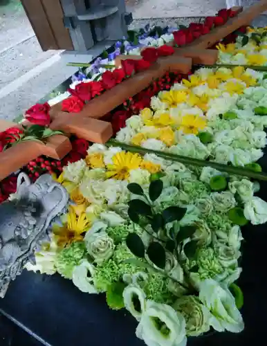 帯廣神社の手水舎