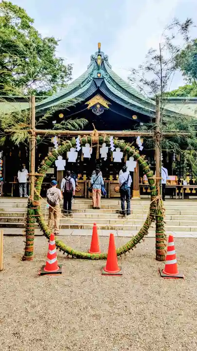検見川神社の本殿・本堂